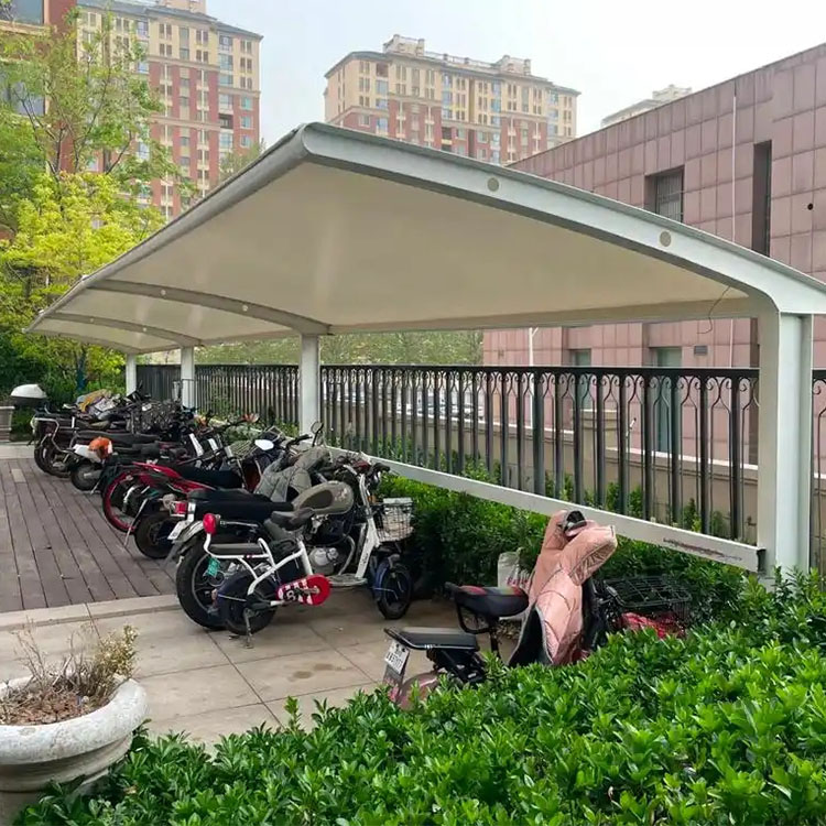 沭阳县膜结构电动车棚